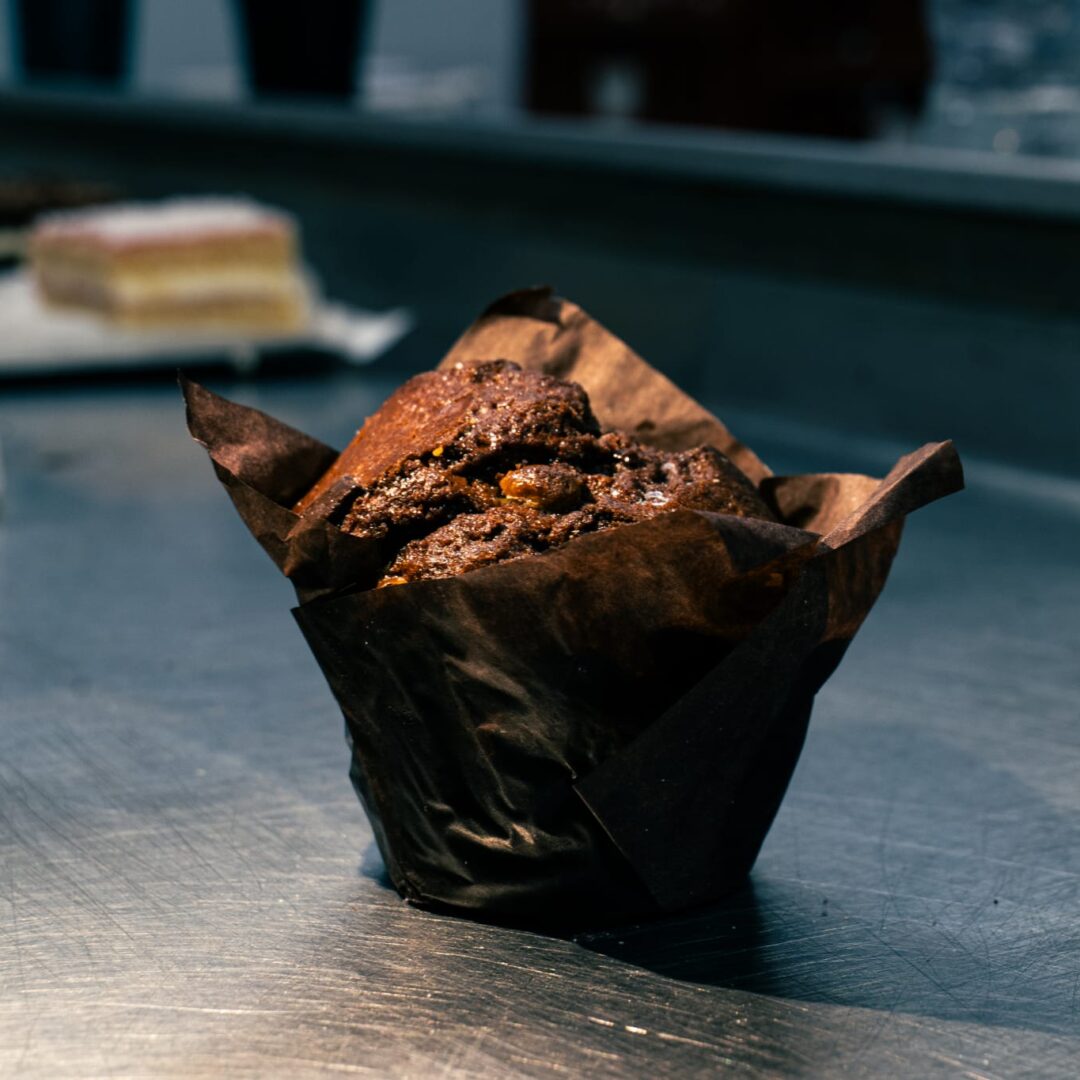 Triple Chocolate Muffin